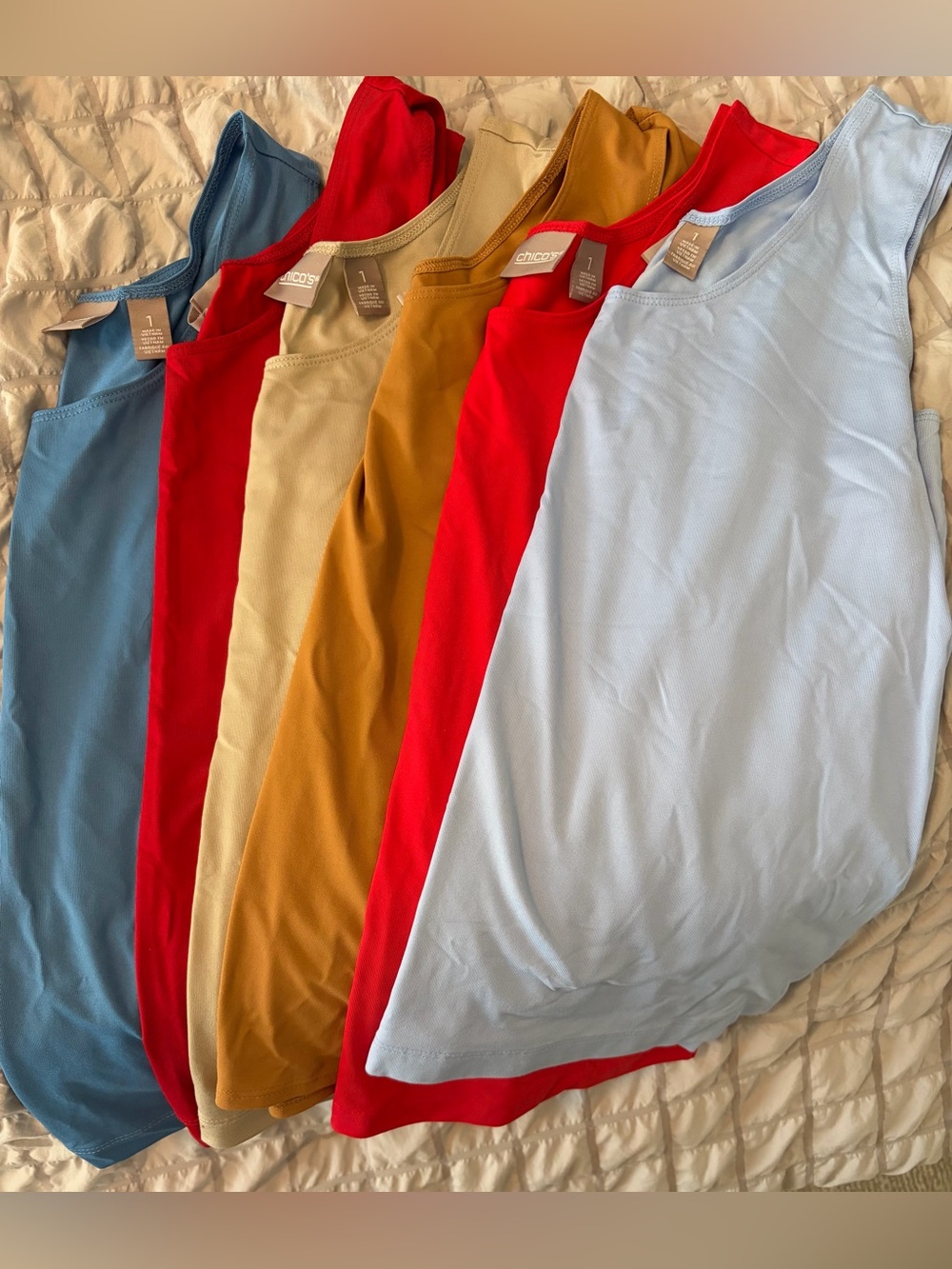 Bundle of Chico’s Tanks Size 1